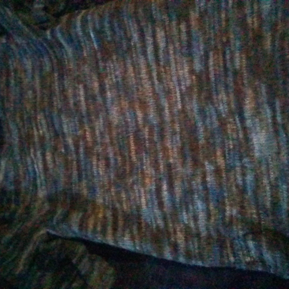 New Directions Multicolor Sweater Cardigan